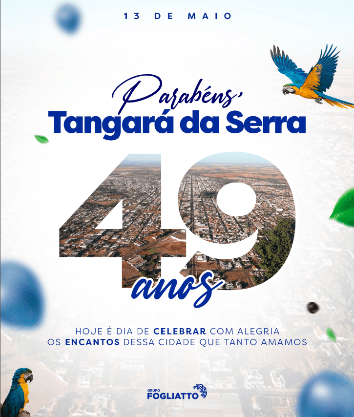 PARABÉNS, TANGARÁ